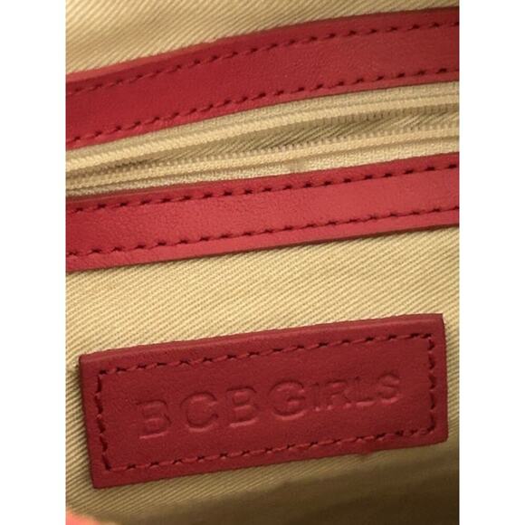 Y2K BCBGirls Hot Pink Shoulder Bag with Buckle Detail - Picture 5 of 6